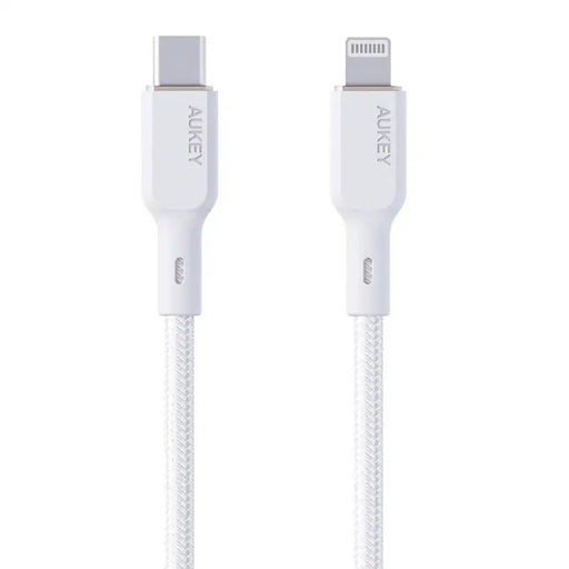 Cable Aukey CB-NCL2 USB-C to Lightning 1.8m (white) - USB-C to Lightning<<<USB cables<<<GSM Accessories<<<InnproXML