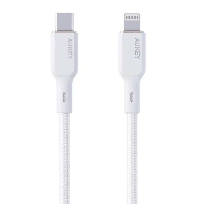 Cable Aukey CB-NCL2 USB-C to Lightning 1.8m (white) - USB-C to Lightning<<<USB cables<<<GSM Accessories<<<InnproXML