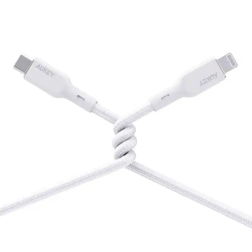 Cable Aukey CB-NCL2 USB-C to Lightning 1.8m (white) - USB-C to Lightning<<<USB cables<<<GSM Accessories<<<InnproXML