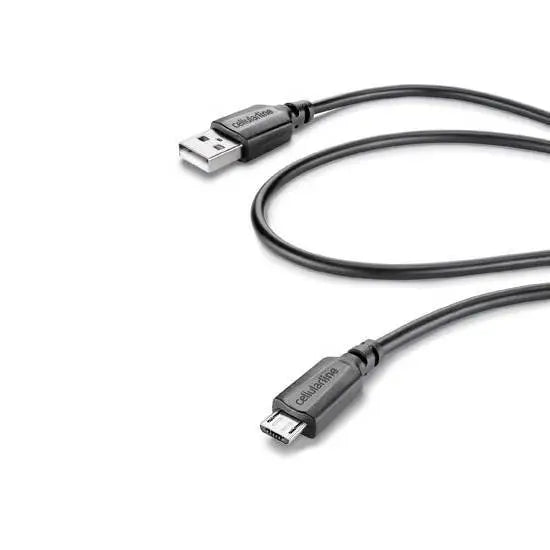 Cable Cellularline USB-MICROUSB 1.2M - Кабели<<<Периферии<<<Лаптопи компютри и периферия<<<ZoraSite