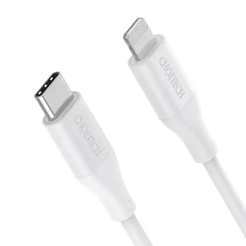 Cable Choetech IP0040 USB-C to Lightning PD18/30W 1,2m (white) - USB cables<<<Cables<<<IT