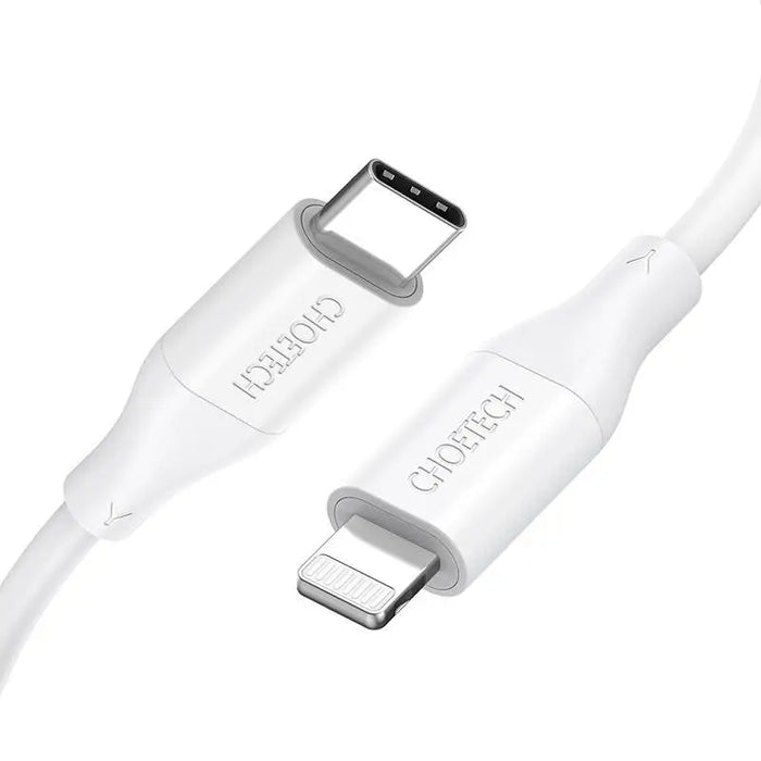 Cable Choetech IP0040 USB-C to Lightning PD18/30W 1,2m (white) - USB cables<<<Cables<<<IT