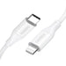 Cable Choetech IP0040 USB-C to Lightning PD18/30W 1,2m (white) - USB cables<<<Cables<<<IT