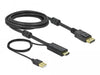 Cable Delock HDMI male - DisplayPort USB male 4K 30 Hz 3 m Black - PC кабели<<<Кабели<<<ValiAPI
