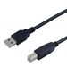 Cable Diva Printer Cable USB3.0/A to B/ 1.8m Black - Кабели<<<Периферия<<<Компютри и периферия<<<TechMart