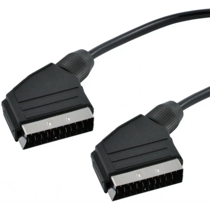 Cable Diva Scart to Scart 1.5m Black - Кабели<<<Аксесоари за телевизори<<<Аксесоари<<<TechMart&&&Кабели<<<TV