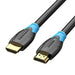 Cable HDMI 2.0 Vention AACBK 4K 60Hz 8m (black) - Video cables<<<Cables<<<IT Accessories<<<InnproXML&&&Компютър Кабели