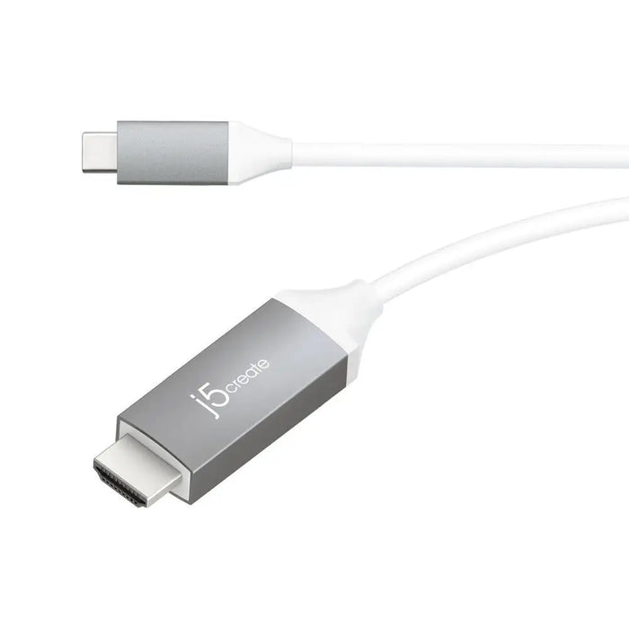 Cable j5create JCC153G USB-C male - HDMI male 1.8 m White - PC кабели<<<Кабели<<<ValiAPI