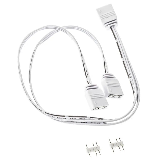 Cable Kolink ARGB 1-2 Splitter - 30 cm White - Аксесоари за компютри<<<Компютърни системи<<<ValiAPI