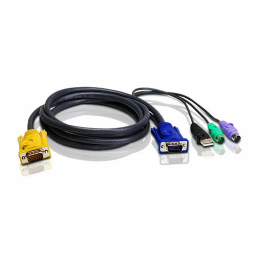 Cable KVM Aten 2L-5302UP - Switch KVM<<<Компютър Кабели и адаптери<<<Компютри| Електроника<<<BigBuy