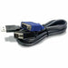 Cable KVM Trendnet TK-CU06 Black 1.8 m - Компютър Кабели и адаптери<<<Компютри| Електроника<<<BigBuy&&&Switch