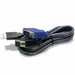 Cable KVM Trendnet TK-CU10 Black 2,8 m - Компютър Кабели и адаптери<<<Компютри| Електроника<<<BigBuy&&&Switch