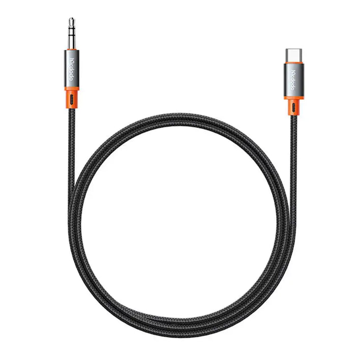 Cable Mcdodo CA-0820 USB-C to 3.5mm AUX mini jack 1.2m (black) - Audio cables<<<Audio<<<InnproXML