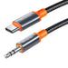 Cable Mcdodo CA-0820 USB-C to 3.5mm AUX mini jack 1.2m (black) - Audio cables<<<Audio<<<InnproXML