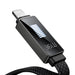 Cable Mcdodo CA-4960 USB-C to Lightning with display 1.2m (black) - USB-C to Lightning<<<USB cables<<<GSM