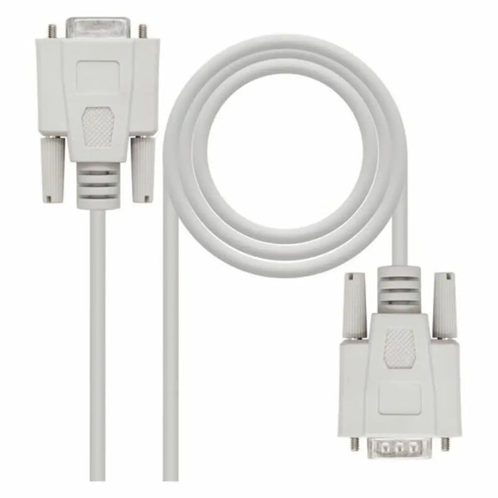 Cable NANOCABLE 10.14.0202 PUERTO SERIE DB9 RS232 1,8 M - USB зарядни и кабели<<<Електроника Телефони и