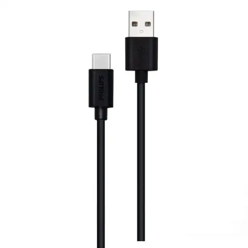 Cable PHILIPS DLC3104A/00 USB-A to USB-C - Аксесоари за смарт устройства<<<Смартфони и таблети<<<Черна техника и