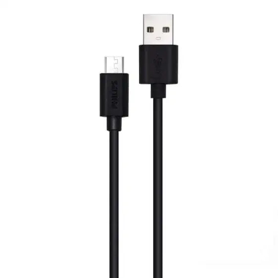 Cable PHILIPS DLC3104U/00 USB-A to Micro USB - Аксесоари за смарт устройства<<<Смартфони и таблети<<<Черна техника и