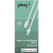 Cable PLOOS USB-C to Lightning 1 m white - Аксесоари за смартфон<<<Аксесоари<<<TechMart&&&Аксесоари за