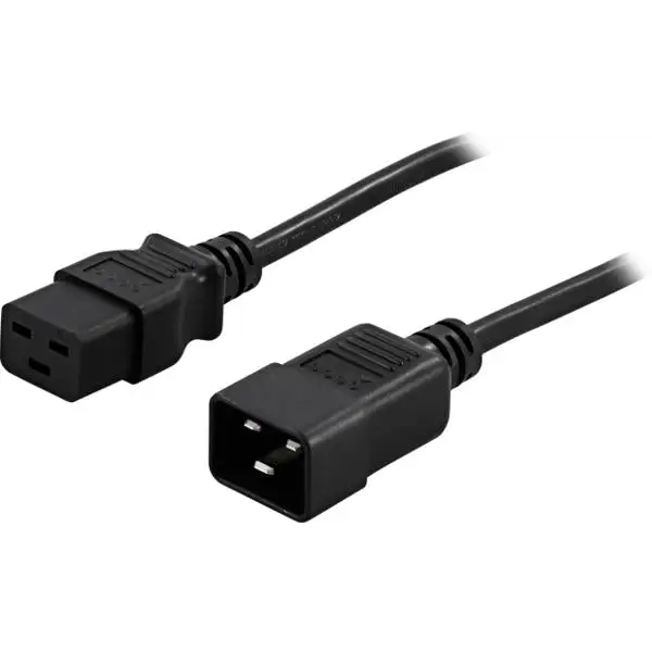 Cable PowerWalker IEC 16A C19/C20 (180cm) - Аксесоари UPS<<<Непрекъсваеми токозахранващи устройства<<<ValiAPI