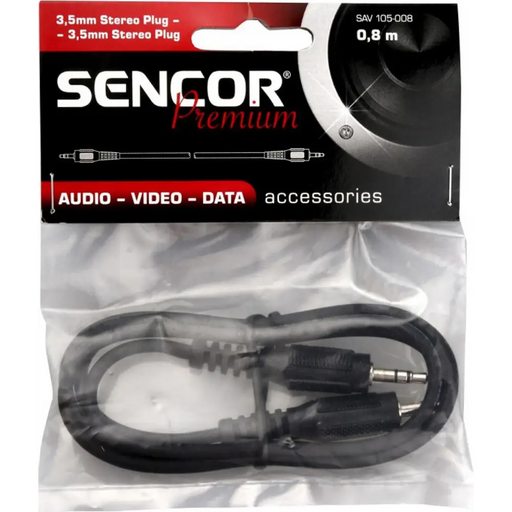 Cable Sencor SAV 105-015 3.5MM STEREO JACK - 3.5MM STEREO JACK 1.5M - Кабели<<<Аксесоари за