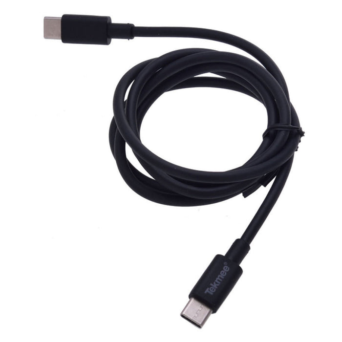 Cable Tekmee 1m for Type-C Type-C 40430065 white - Аксесоари за смартфон<<<Аксесоари<<<TechMart&&&Аксесоари за