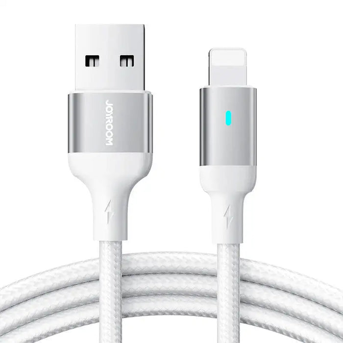 Cable to USB-A / Lightning / 2.4A / 3m Joyroom S-UL012A10 (white) - Combo Cables<<<USB cables<<<GSM