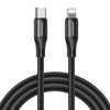 Cable Type-C Lightning 20W 1m Joyroom S-1024N1-PD (black) - Combo Cables<<<USB cables<<<GSM