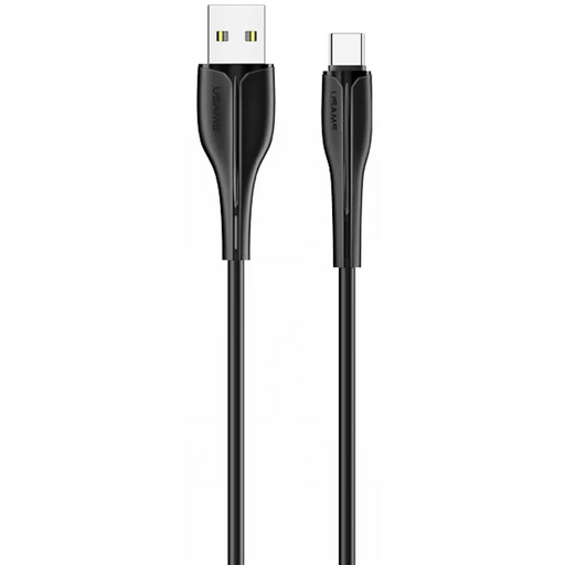 Cable Usams U38 Type-C SJ372USB01 1m black - Аксесоари за смартфон<<<Аксесоари<<<TechMart&&&Аксесоари за