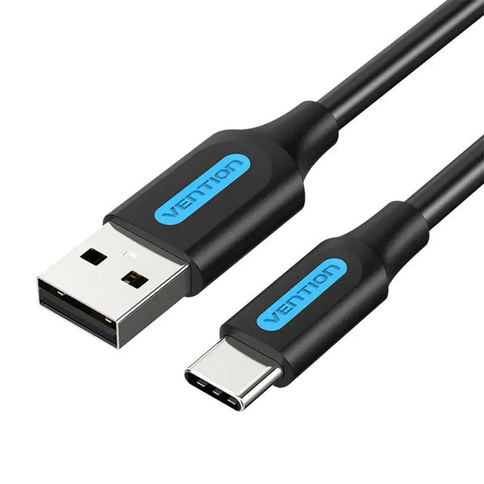 Cable USB 2.0 to USB-C Vention COKBF 5A 1m (black) - USB to USB-C<<<USB cables<<<GSM Accessories<<<InnproXML