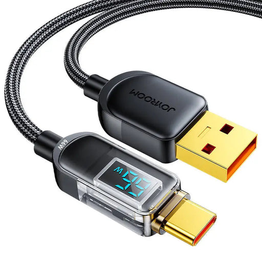 Cable USB-A Type-C 1.2m Joyroom S-AC066A4 (black) - Combo Cables<<<USB cables<<<GSM Accessories<<<InnproXML