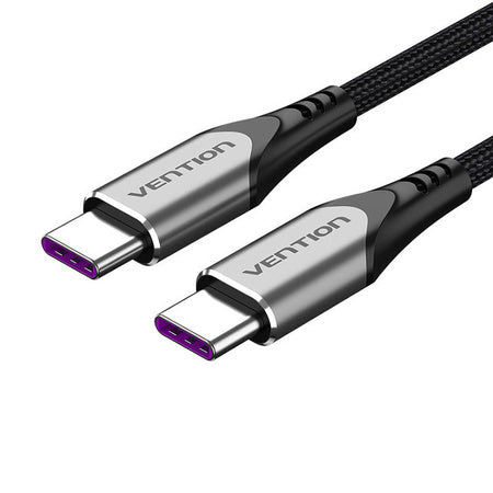 Cable USB-C 2.0 to USB-C Vention TAEHF PD 100W 1m (gray) - USB-C to USB-C<<<USB cables<<<GSM Accessories<<<InnproXML