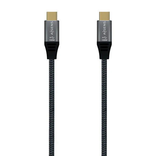 Cable USB C Aisens A107-0670 0,6 m Grey - USB зарядни и кабели<<<Електроника Телефони и таблети<<<Компютри|