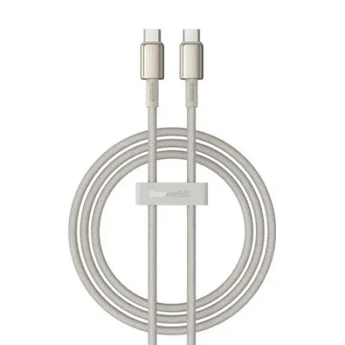 Cable USB-C do USB-C Baseus Tungsten Gold 100W 1m (złoty) - USB-C to USB-C<<<USB cables<<<GSM