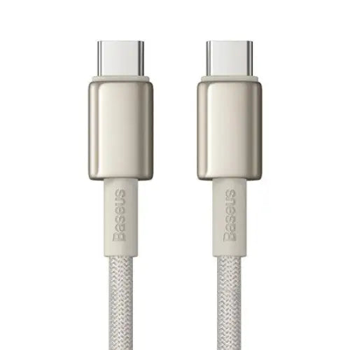 Cable USB-C do USB-C Baseus Tungsten Gold 100W 2m (złoty) - USB-C to USB-C<<<USB cables<<<GSM