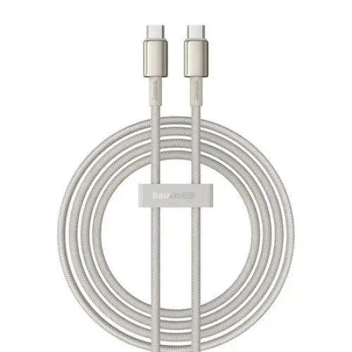 Cable USB-C do USB-C Baseus Tungsten Gold 100W 2m (złoty) - USB-C to USB-C<<<USB cables<<<GSM