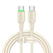Cable USB-C do USB-C Mcdodo CA-4770 65W 1.2m (beige) - USB-C to USB-C<<<USB cables<<<GSM Accessories<<<InnproXML