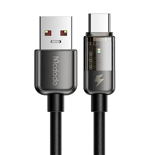 Cable USB-C Mcdodo CA-3151 6A 1.8m (black) - USB to USB-C<<<USB cables<<<GSM Accessories<<<InnproXML