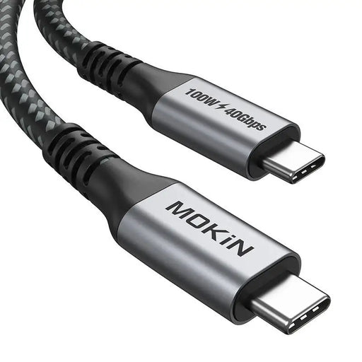 Cable USB-C MOKiN 1.2m 100W PD USB4 40Gbps (black) - USB cables<<<Cables<<<IT Accessories<<<InnproXML