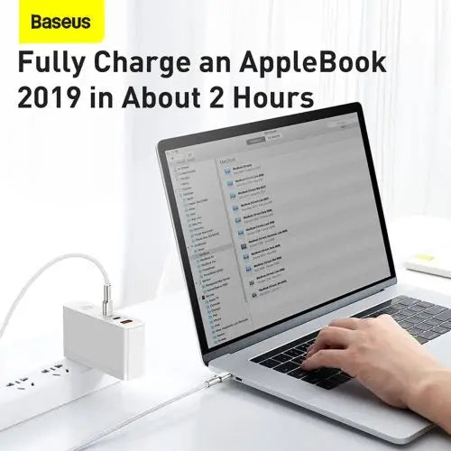 Cable USB-C to USB-C Baseus Cafule 100W 1m (white) - Type-C cable<<<Accessories<<<Основна<<<DunaXML&&&USB-C