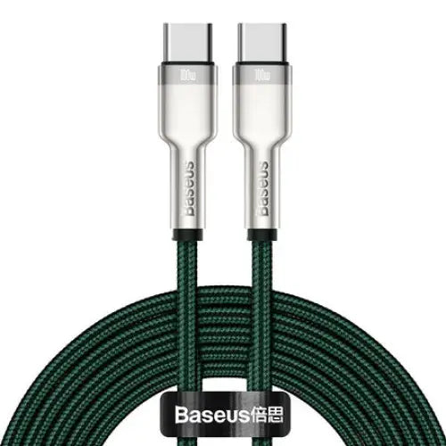 Cable USB-C to USB-C Baseus Cafule 100W 2m (green) - USB-C to USB-C<<<USB cables<<<GSM Accessories<<<InnproXML&&&Cell