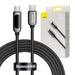 Cable USB-C to USB-C Baseus Display 100W 2m (black) - USB-C to USB-C<<<USB cables<<<GSM Accessories<<<InnproXML&&&Cell