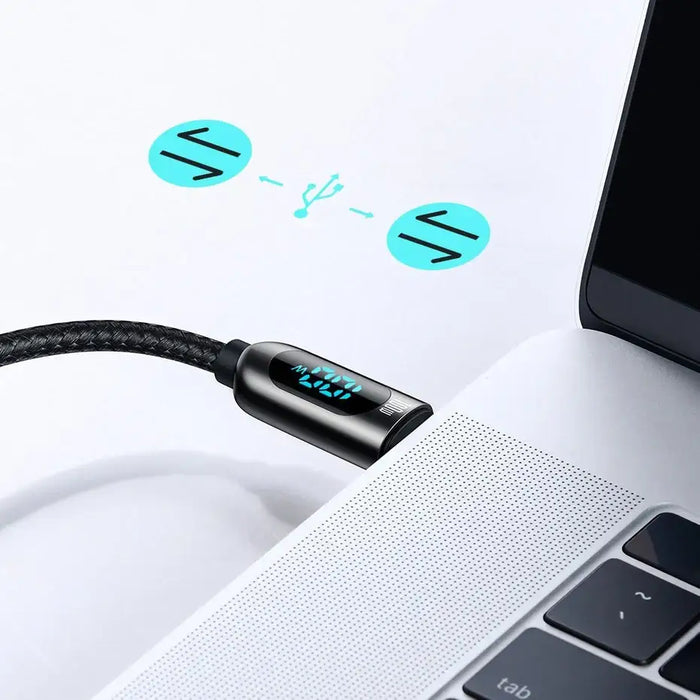 Cable USB-C to USB-C Baseus Display 100W 2m (black) - USB-C to USB-C<<<USB cables<<<GSM Accessories<<<InnproXML&&&Cell