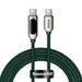 Cable USB-C to USB-C Baseus Display 100W 2m (green) - USB-C to USB-C<<<USB cables<<<GSM Accessories<<<InnproXML&&&Cell