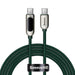 Cable USB-C to USB-C Baseus Display 100W 2m (green) - USB-C to USB-C<<<USB cables<<<GSM Accessories<<<InnproXML&&&Cell