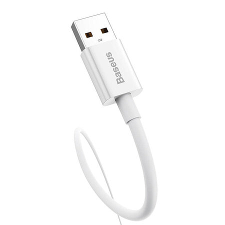 Cable USB do USB-C Baseus Superior 100W 1.5m (white) - USB to USB-C<<<USB cables<<<GSM