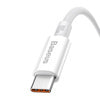 Cable USB do USB-C Baseus Superior 100W 1.5m (white) - USB to USB-C<<<USB cables<<<GSM