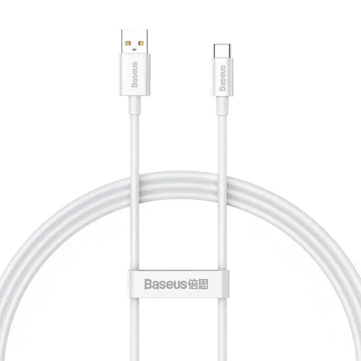 Cable USB do USB-C Baseus Superior 100W 1m (white) - USB to USB-C<<<USB cables<<<GSM Accessories<<<InnproXML&&&Type-C