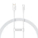 Cable USB do USB-C Baseus Superior 100W 1m (white) - USB to USB-C<<<USB cables<<<GSM Accessories<<<InnproXML&&&Type-C