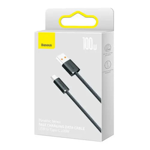 Cable USB to USB-C Baseus Dynamic Series 100W 2m (black) - USB to USB-C<<<USB cables<<<GSM Accessories<<<InnproXML